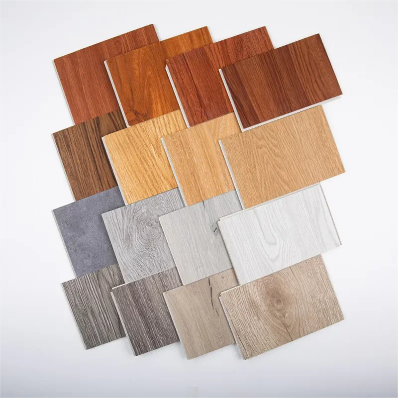 waterproof wood grain 4mm 5mm 6mm 7mm 8mm pvc click lock spc flooring lvp flooring vinyl plank luxury vinyl flooring with IXPE