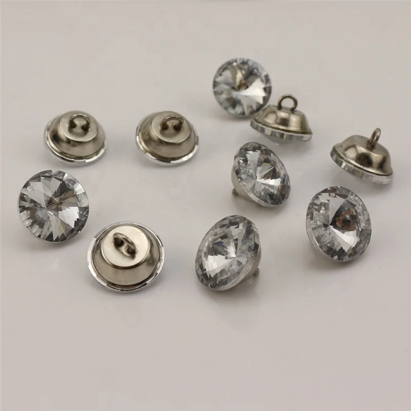 
14MM Crystal Buttons for Upholstery Sofa Decoration/ rhinestone buttons for sofa garments crystal glass buttons for furniture 