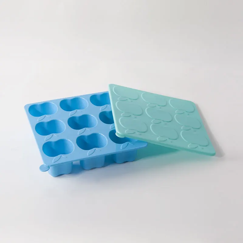 
Baby food container tray mold homemade square ice cube freezer tray 