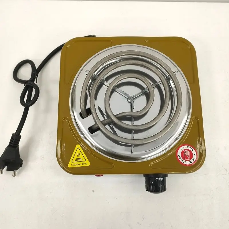 Hot selling safety electric heater cooking burner home kitchen appliance portable solid electric stove single hot rolled plate