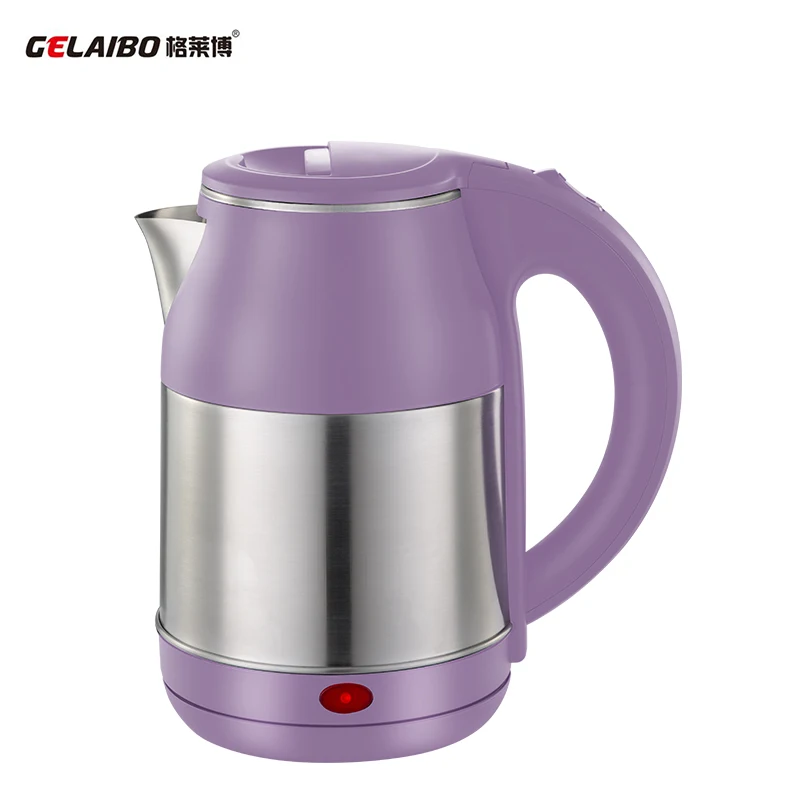 2023 Newest GLB Product Stainless Electronic Kettles visible 1.8 big L capacity fashion OEM