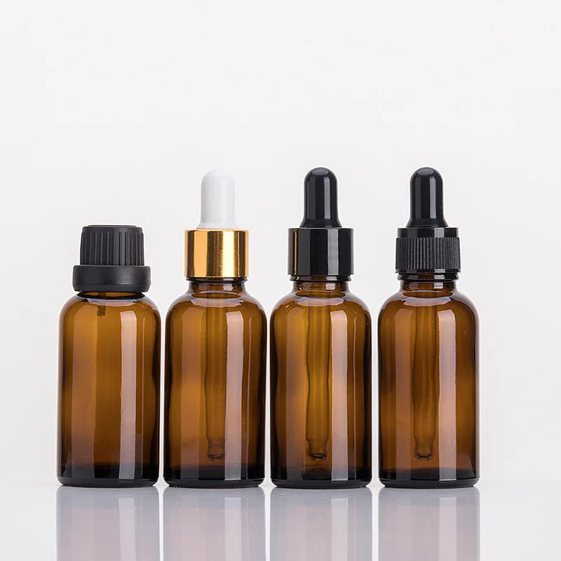 1 Oz 2Oz 2 Oz 5Ml 10Ml 15Ml 20Ml 30Ml 30 Ml Frosted Brown Amber Glass Bottle With Dropper