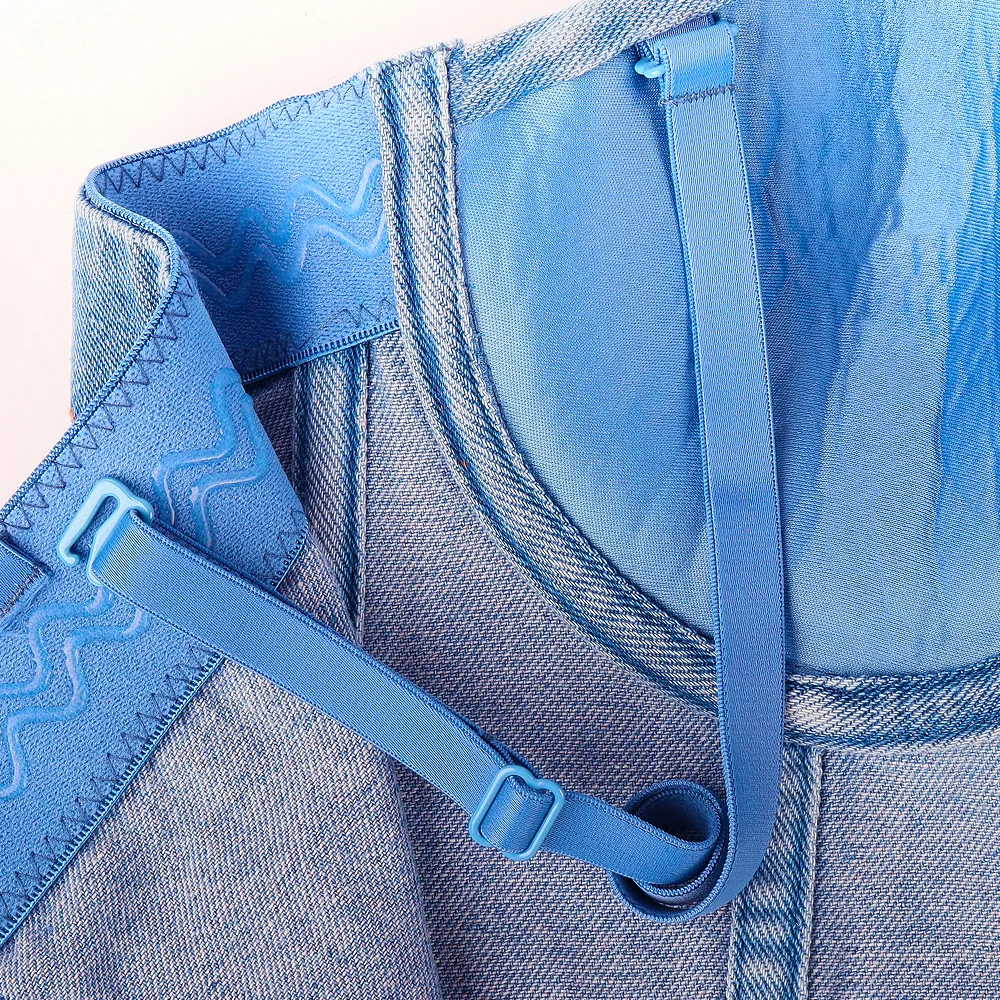 Wholesales Guangzhou Clothing Denim Crop Top Plus Size Summer Dress