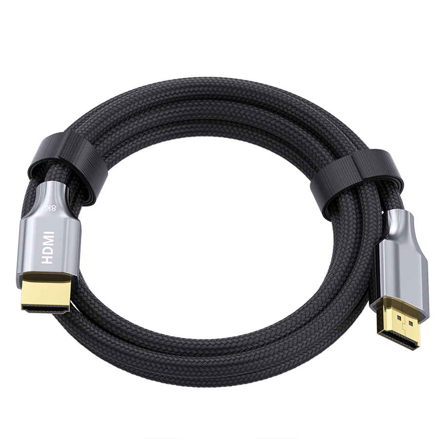 Высокоскоростной позолоченный ТВ HDMI 2 1 кабель плетеный 3 м 8 к 60 Гц 4 3D Ultra HD Видео
