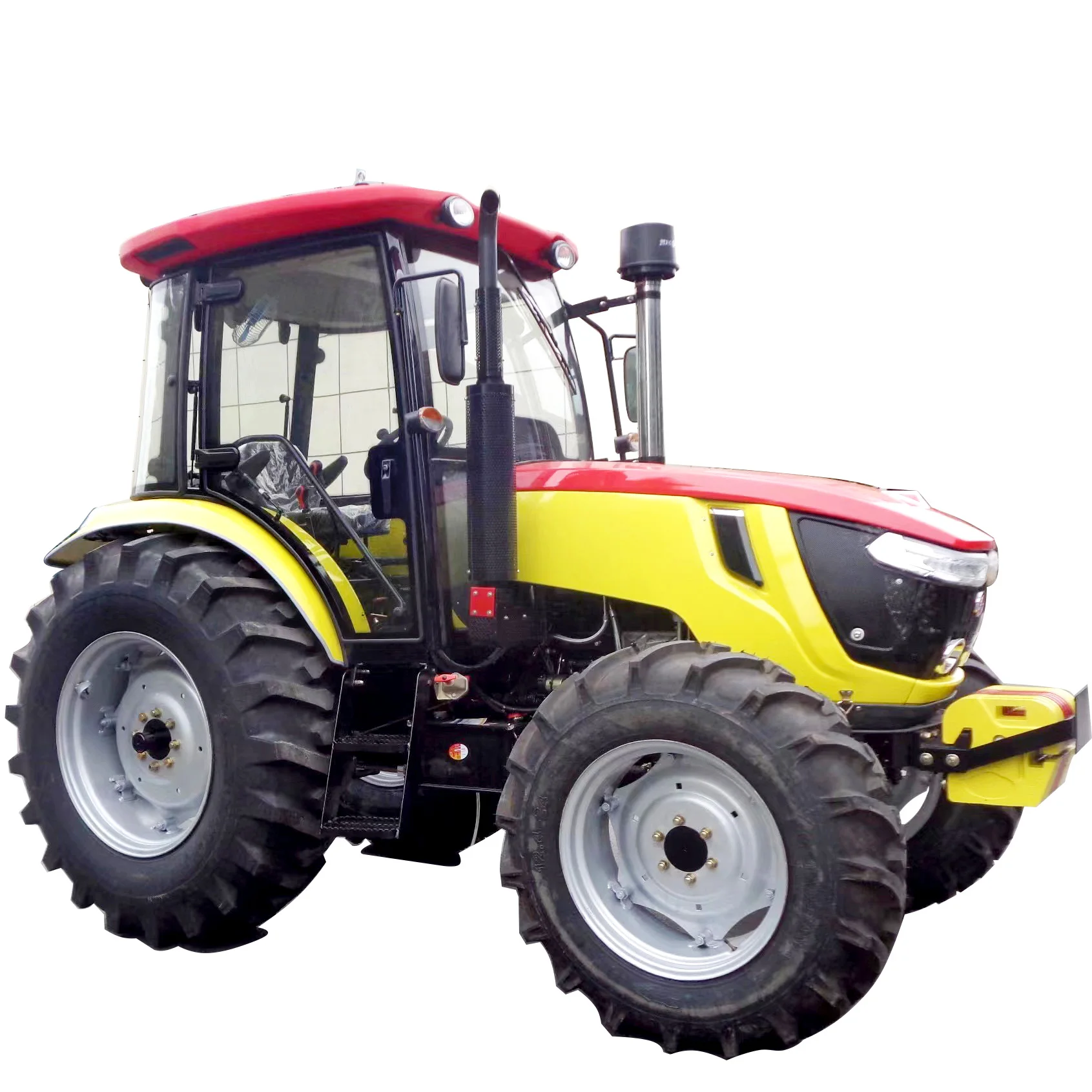 Сельскохозяйственное оборудование Changli 90HP, трактор среднего типа 80hp 90hp 100hp 4wd, компактный трактор с погрузчиком и экскаватором-погрузчиком