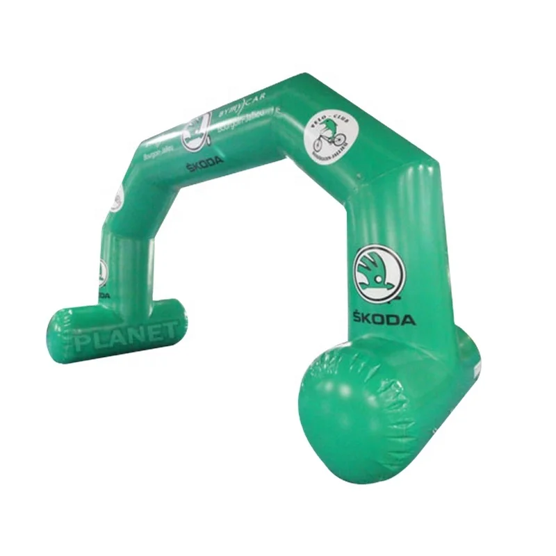 Outdoor Custom Advertising Air Sealed Finished Inflatable Start Arch For Water Event