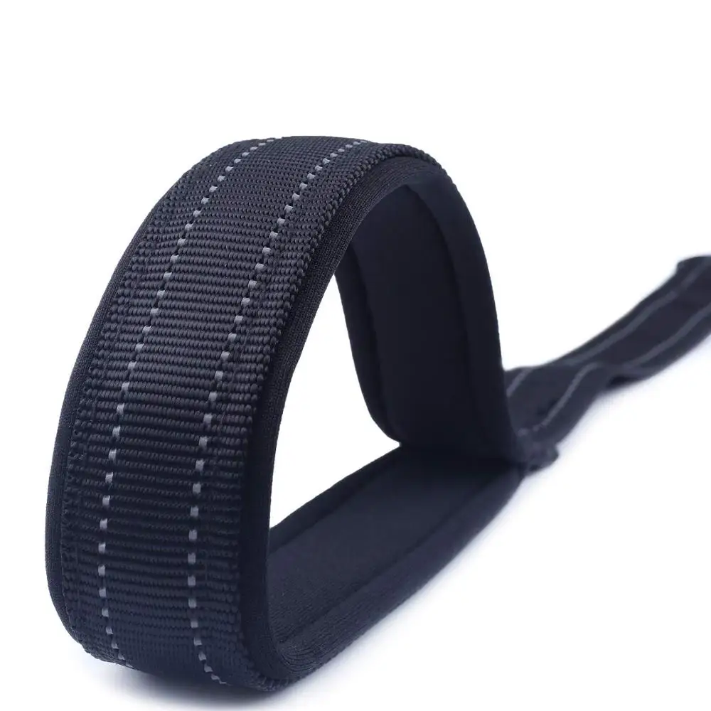 Hot Selling Custom LOGO Color Neoprene Padded Short Reflective Nylon Dog Leash for Dog Pet Walking Training