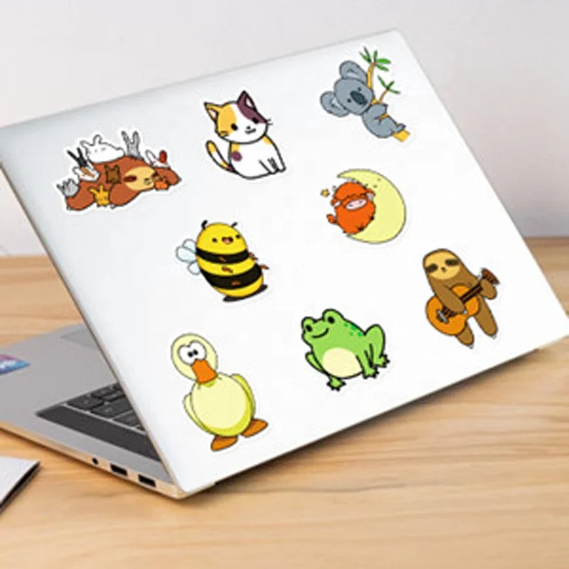 Custom Printed Double Sided Looney Tunes Set Album TV Sticker