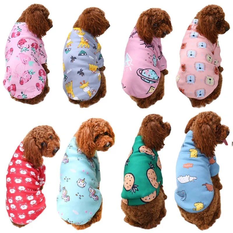 Hot Sale Pet Apparel & Accessories Pet Products New Dog Clothes Fashion Sweater Casual Luxury Pet Shirts Clothes Puppy Clothes