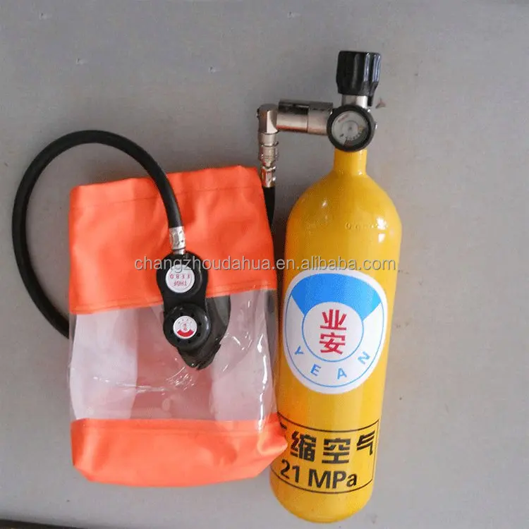Emergency Escape Breathing Device  EEBD THDF15-l 15 minutes  3L 21Mpa