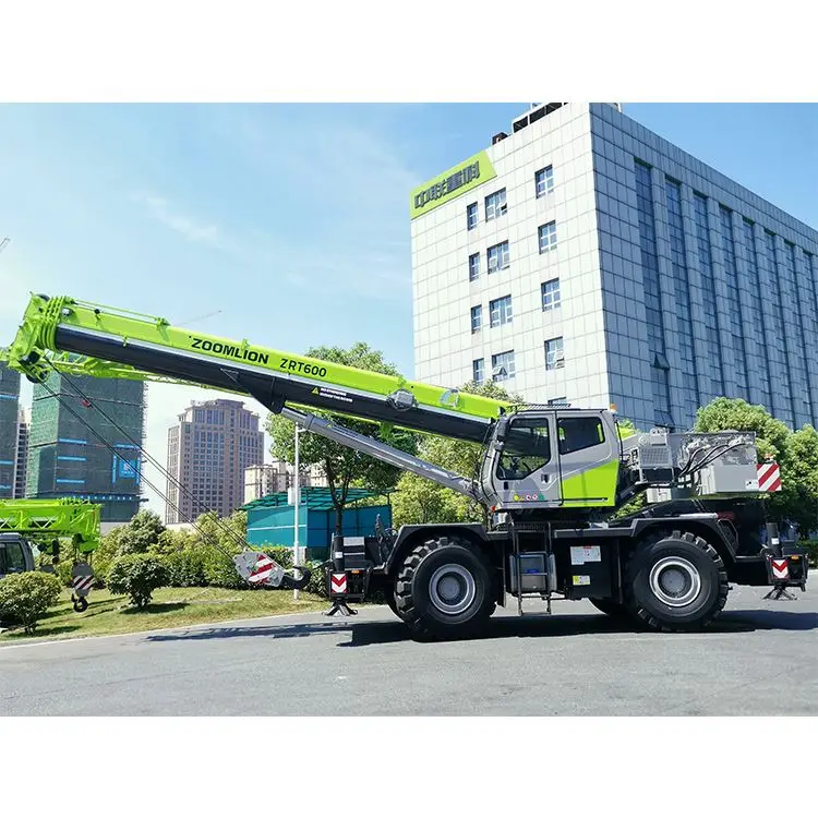 
Hydraulic Mobile Crane 60Ton Zoomlion Rough Terrain Crane Price ZRT600 