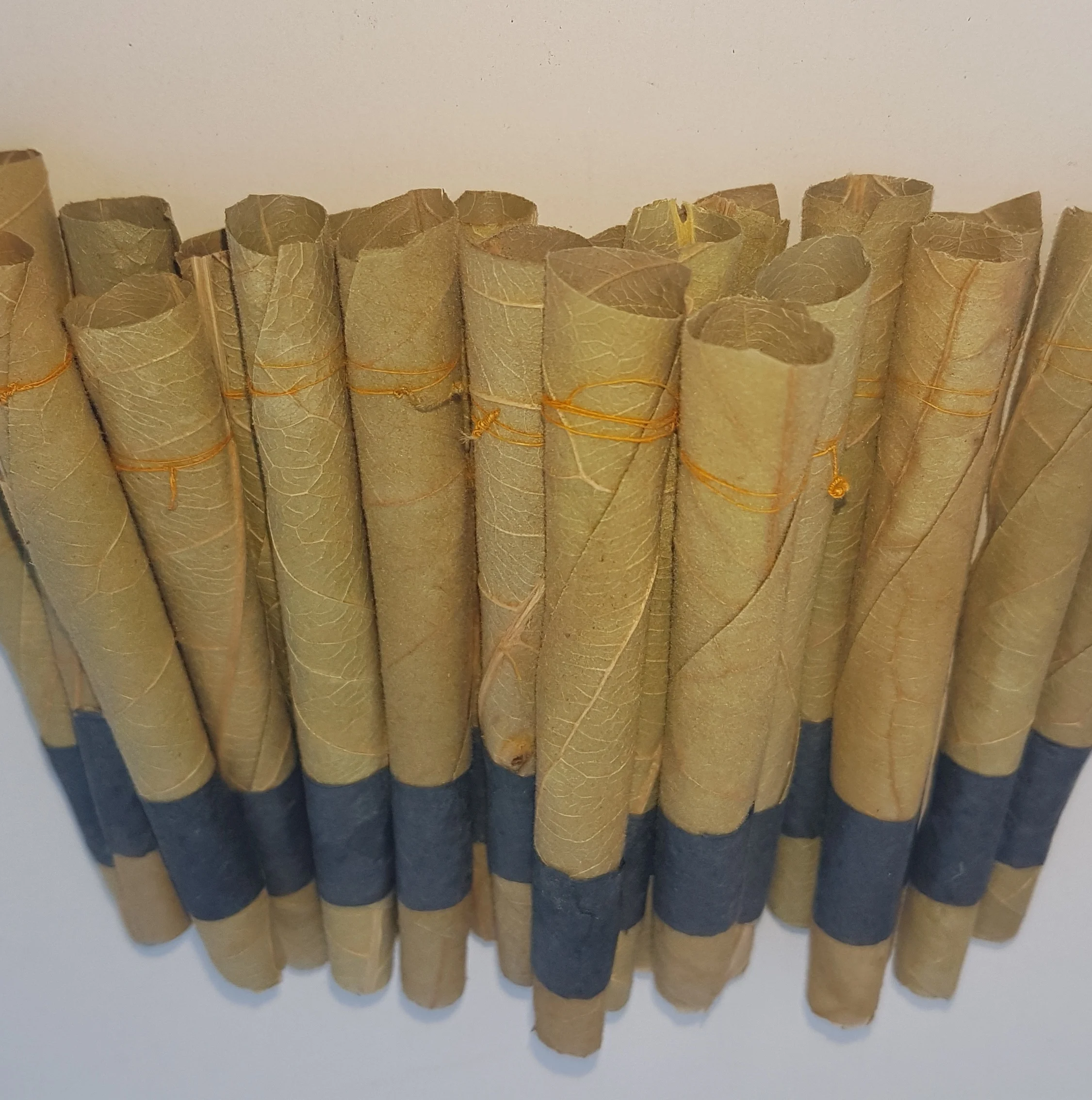 Coromandel Ebony Tendu Pre rolled leaf Tendu Ebony or Coromandel Pre Rolled Leaf Organic Hand Rolled Leaf all Sizes Rollies Mini