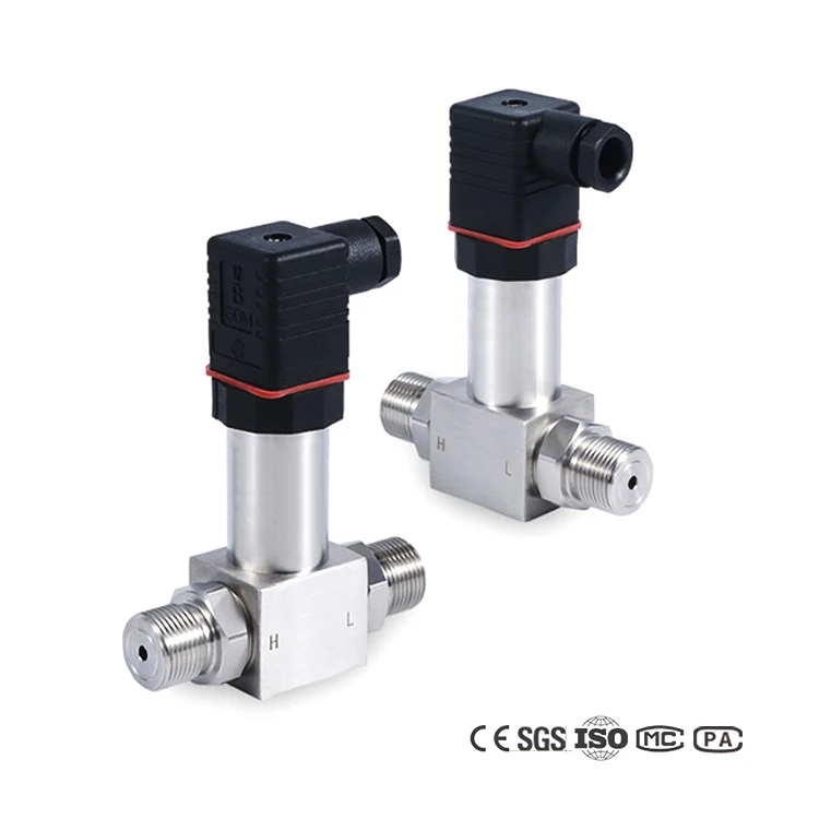 High-precision digital display air pressure transmitter differential pressure sensor 4~20mA/RS485