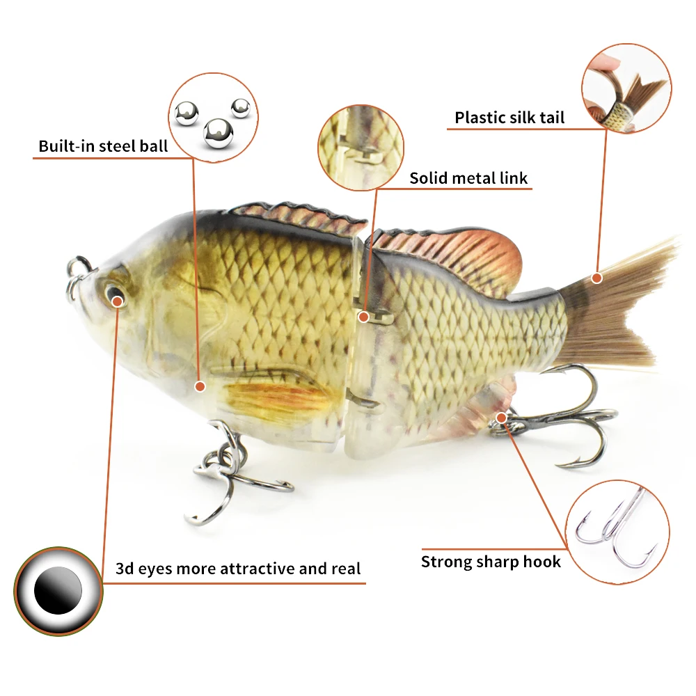 OEM/ ODM Box type packaging for fishing lures hard plastic body bait brand quality custom fishing lure packaging