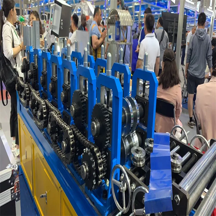 C Z U Purlin Roll Forming Machine light gauge framing strut steel profile making roll forming machine for guangzhou Canton Fair