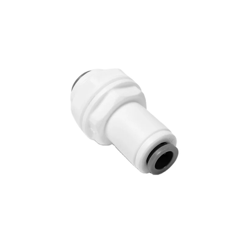 NSF watermark approved POM material 1/4 - 1/4 male thread water purifier parts RO quick push to connect fitting