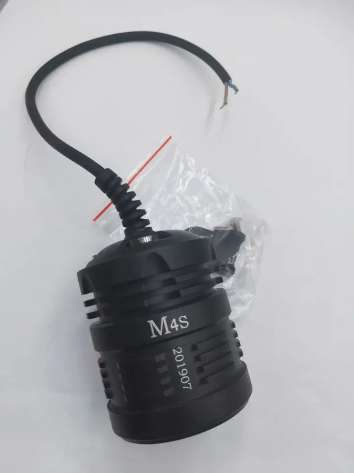 2020 M4S новый дизайн 45 Вт мотоциклетный двойной объектив светодиодный налобный фонарь белый IP68 Водонепроницаемый 5000LM entes de moto