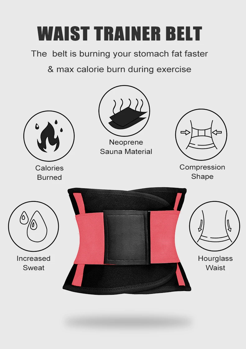
Hot Free Shipping Big Girl Fat Reducing Waist Trainer With No Logo 