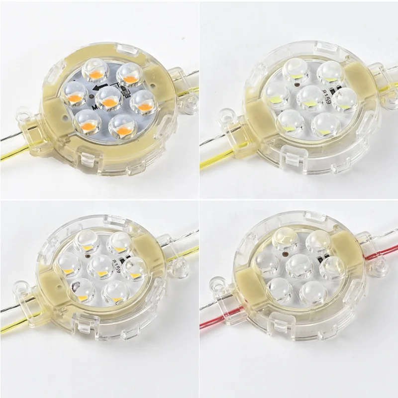 Project Led Dot Light Decoration 50mm Smd5050 IP65 Waterproof Dc24v Point Pixel