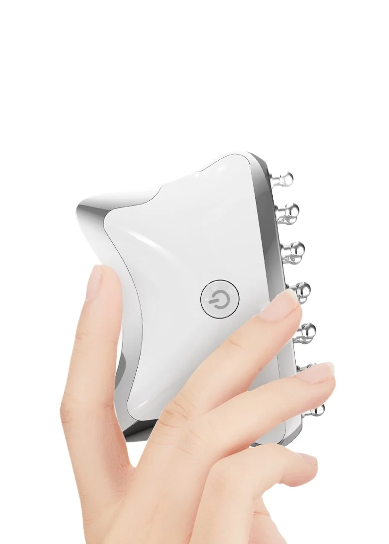 Premium EMS Microcurrent Meridian Led Face Neck Lift Microcurrent Guasha Facial Tool Guasha Body Massager Achieve