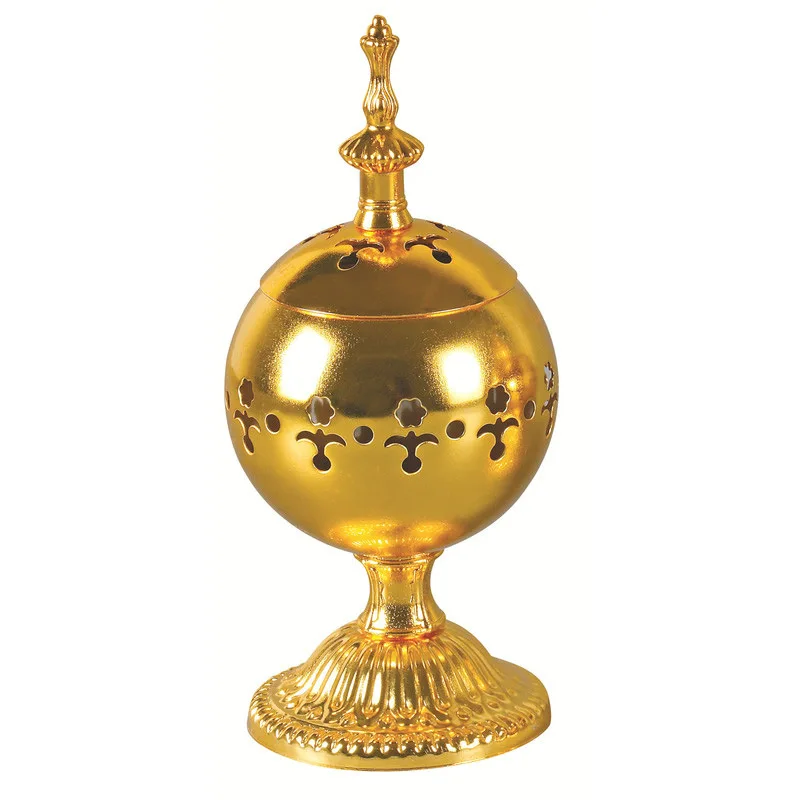 Классический металлический шарик акхур кадильница Арабская курильница Заводская оптовая продажа
