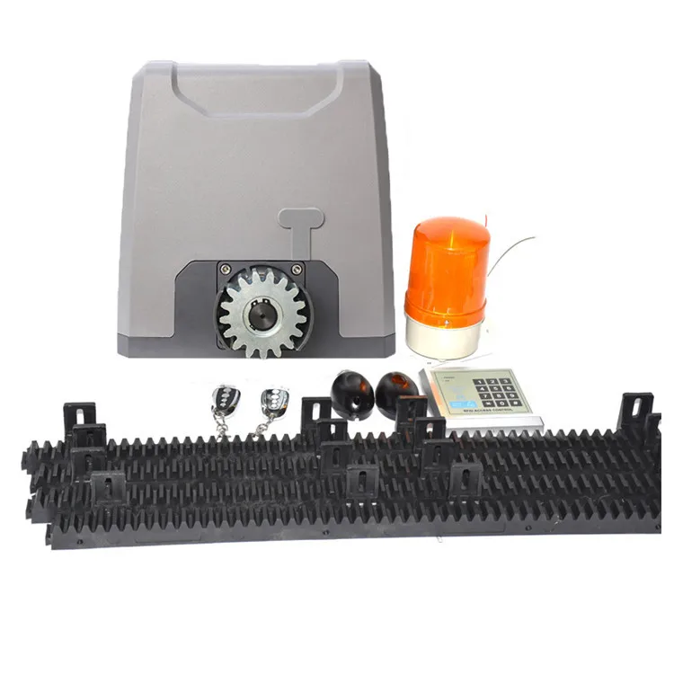 Retractable Automatic Gate Door Sliding Operator Slide Opener With Sim Card Solar Power Remote Control Relay