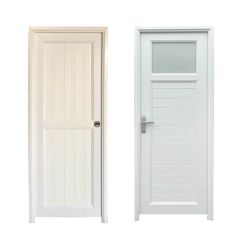 Production Line WPC Hollow Door With WPC Surface UPVC  Door