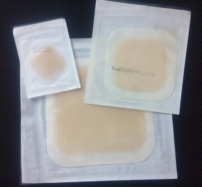 medical wound care and good absorption  Hydrocolloid dressing with border