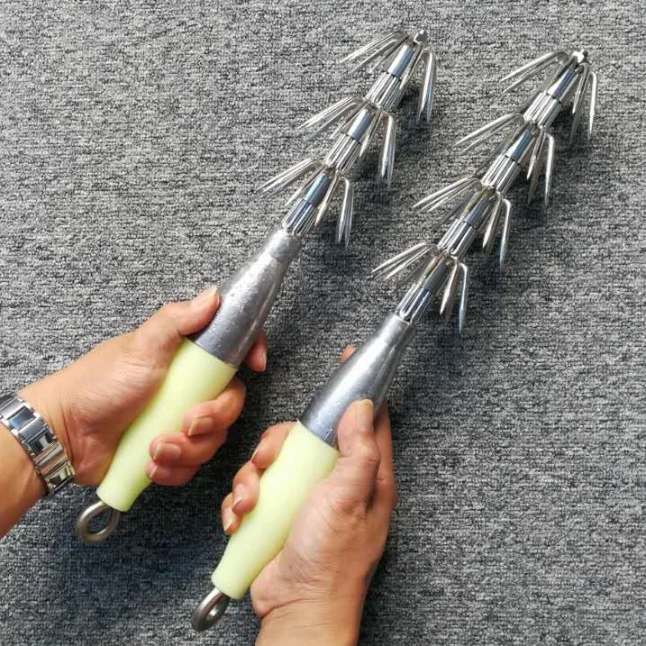 4.0*4 Luminous squid jigger for commercial fishing