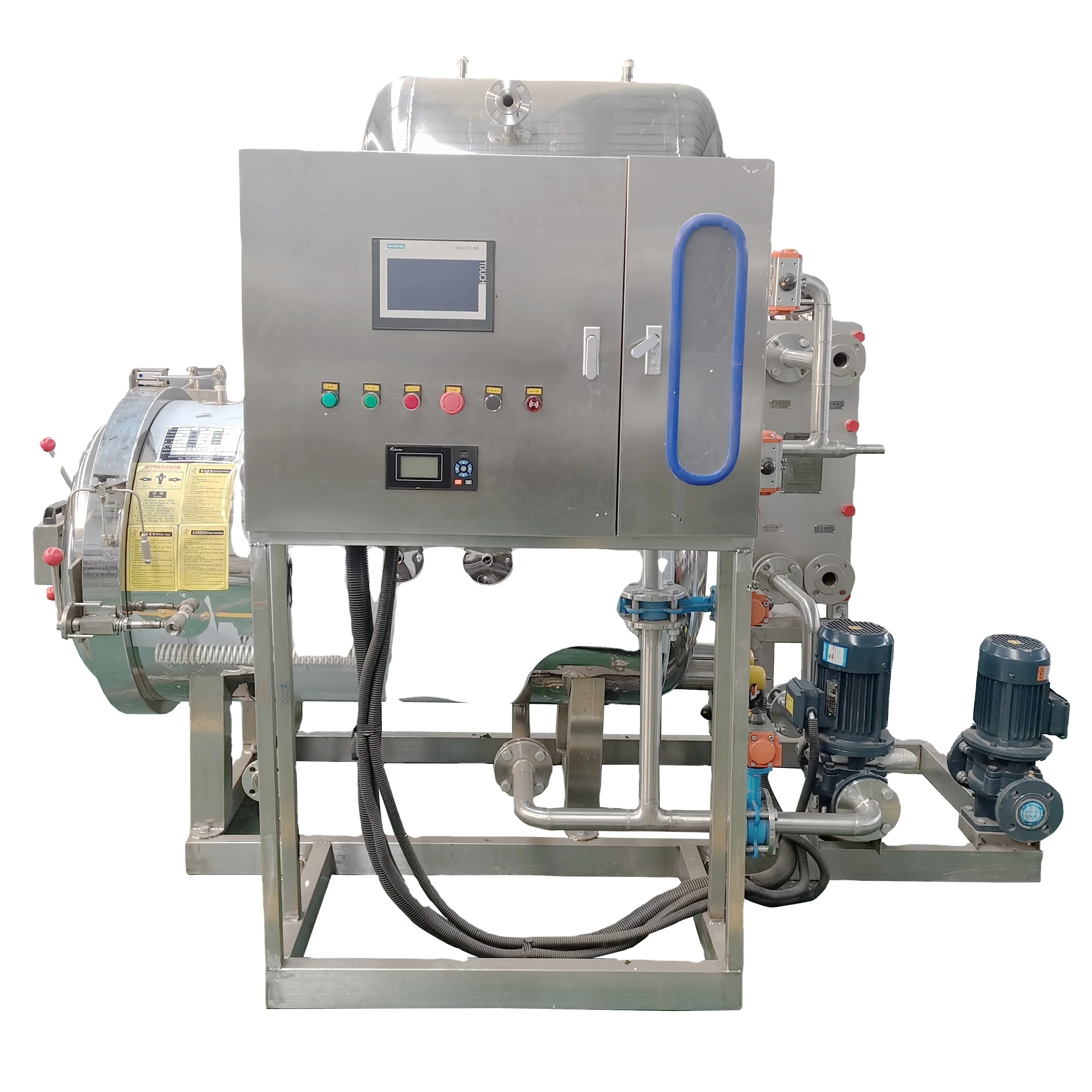 Hot Selling Brand New Original PLC Inverter Provided Canning Retorts Sterilization Machines Horizontal Retort Autoclave