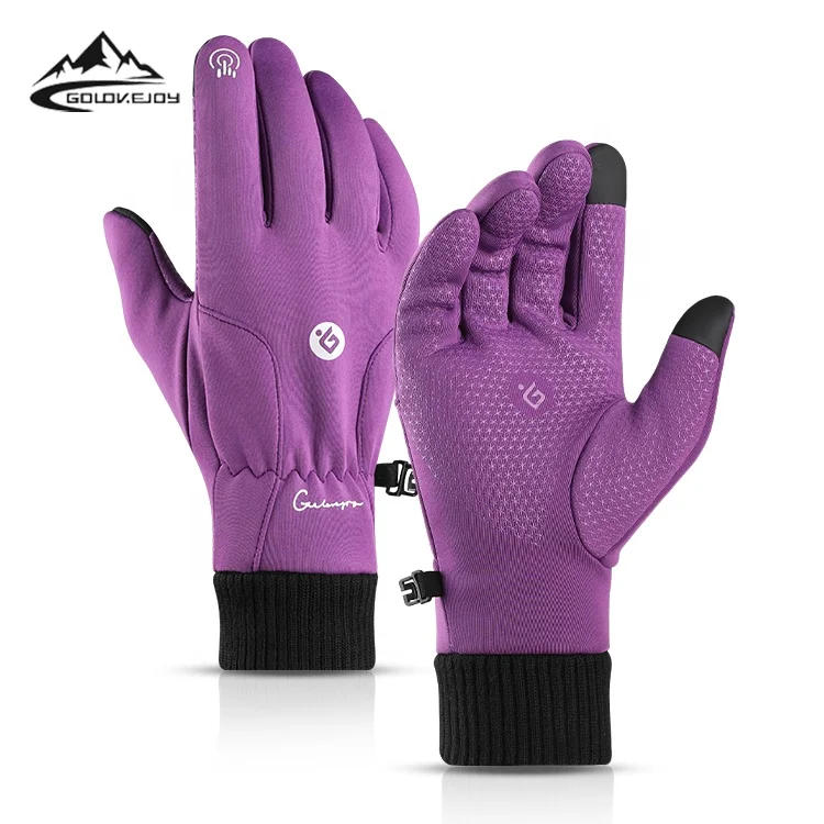 GOLOVEJOY DB41 Customize New Thicken Warm Waterproof Touch Screen Winter Outdoor Skiing Motocross Hiking Sports Safety Gloves