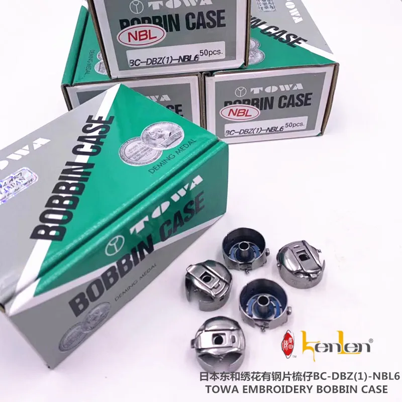 Лидер продаж KENLEN Agent TOWA Bobbin Case BC-DBZ(1)-BNL6 для промышленных швейных машин TAJIMA запасные