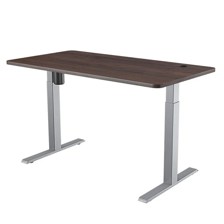 High Quality Modern Office Computer Table Sit Stand Desk Single Motor Standing Desk Electric Height Adjustable Desk