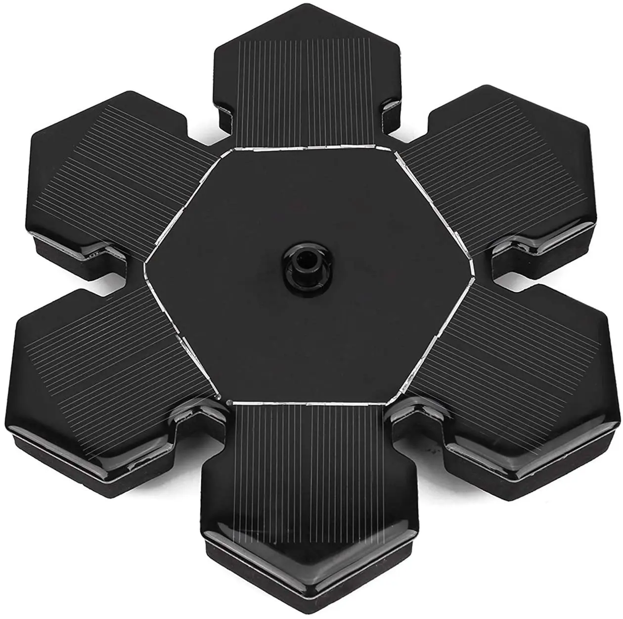 Solar Fountain Pump Sprayer Shower Nozzle All Outdoor Garden Rockery Water Fishpond Circulation Oxygen Pump