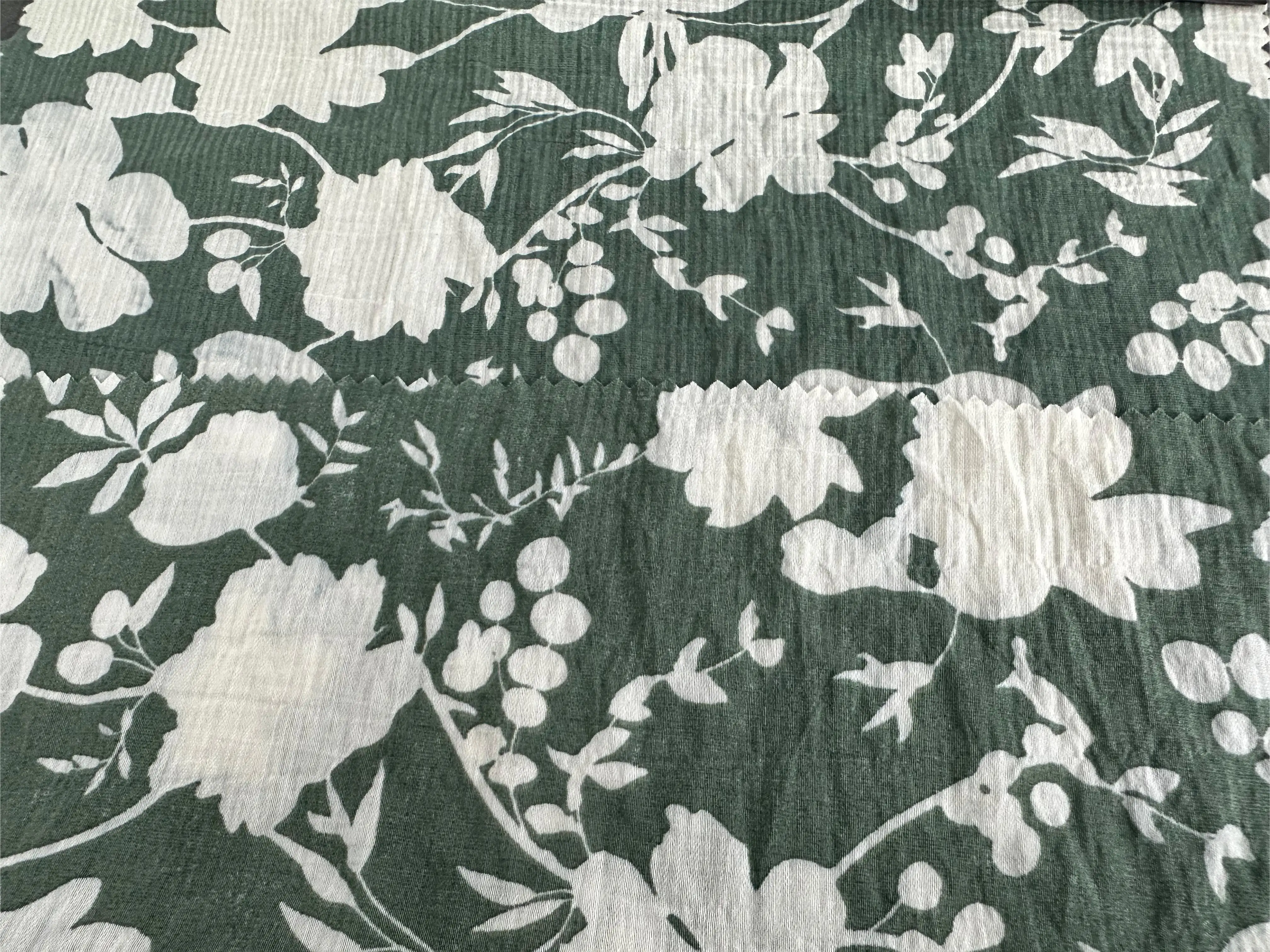 Monofilament Viscose Crepe Mixed Fabric Product