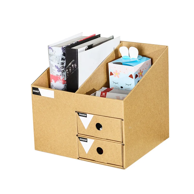 Customized Large Capacity Multifunction Paper Office Desk top Storage Sets Office Supplies And Stationery