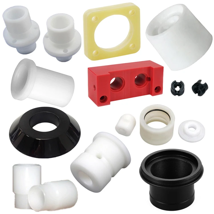 Plastic Lamp Fittings CNC Machining Plastic Materials Part Manufacturer CNC Cutting Service Custom Rapid Prototype