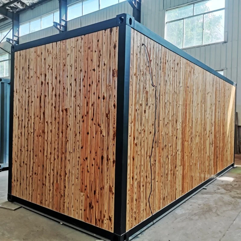 casas prefabricadas house  office granny flat pod outdoor 20ft usa standard 1 bedroom prefab container wood log house