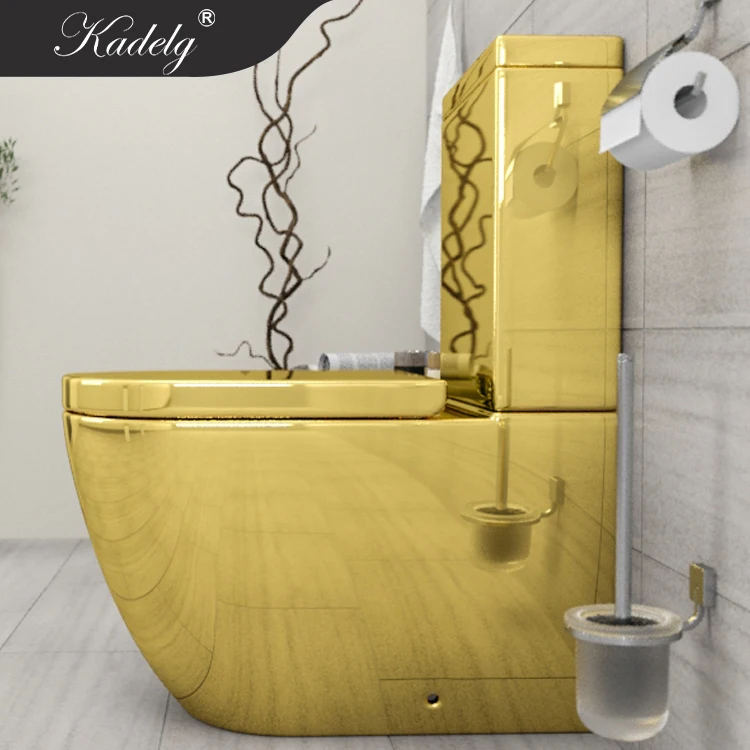 China Sanitary Ware Bathroom Sliver Toilets WC