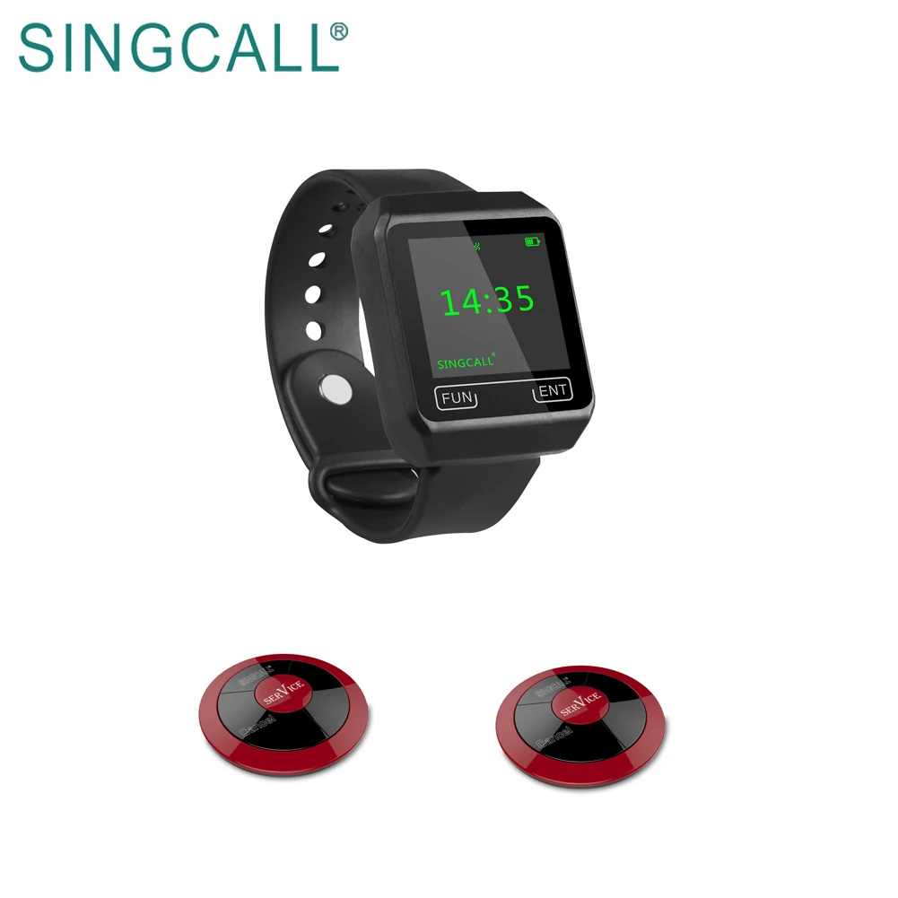 Звонок для номера в отеле SINGCALL система звонков водонепроницаемые пейжеры