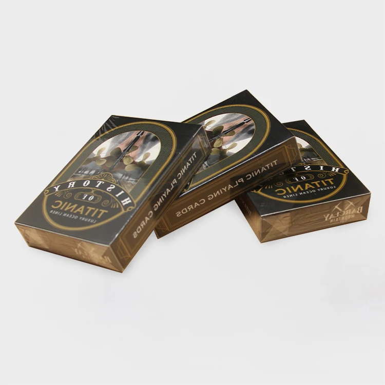 Wholesale Custom Design Paper Playing Cards Poker PVC Plastic Poker Cards Playing Card With Your Own Logo Design