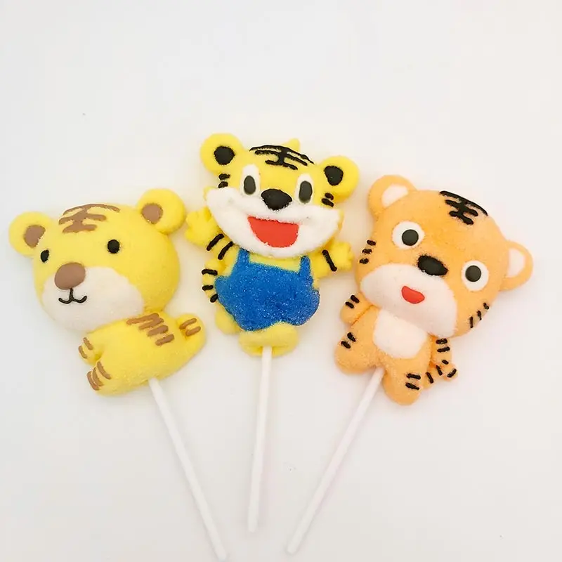 Halal good taste fruit marshmallow lollipops Candy supplier FOB Shenzhen FOB Shantou