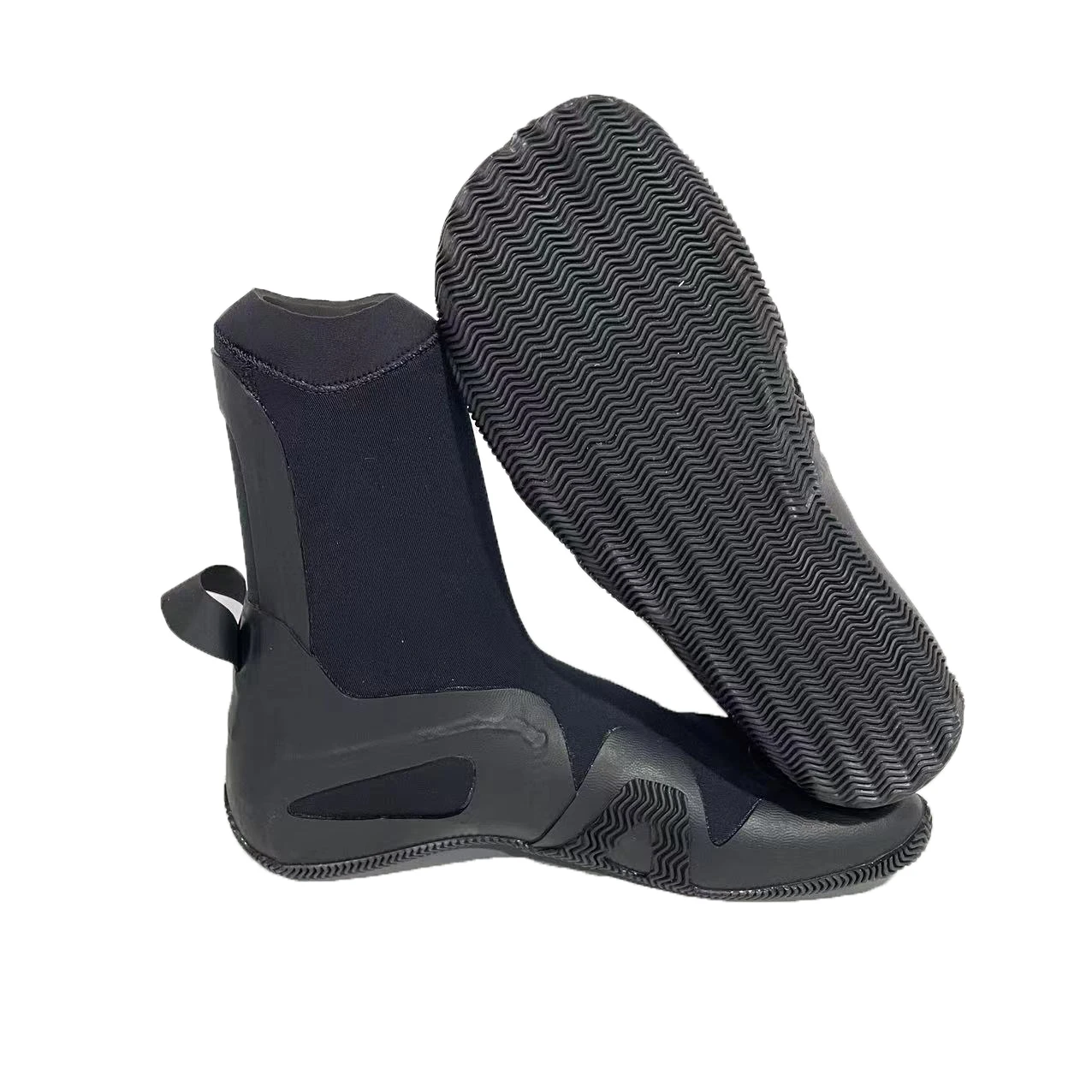 Booties Neoprene Shoes with Puncture Resistant Sole 3mm 5mm for Watersports Beach Boat,Wetsuit Booties Men Women-Surf