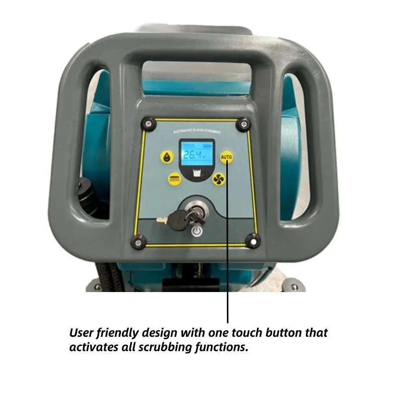 Automatic hard floor scrubber machine cleaning machine floor scrubber for home