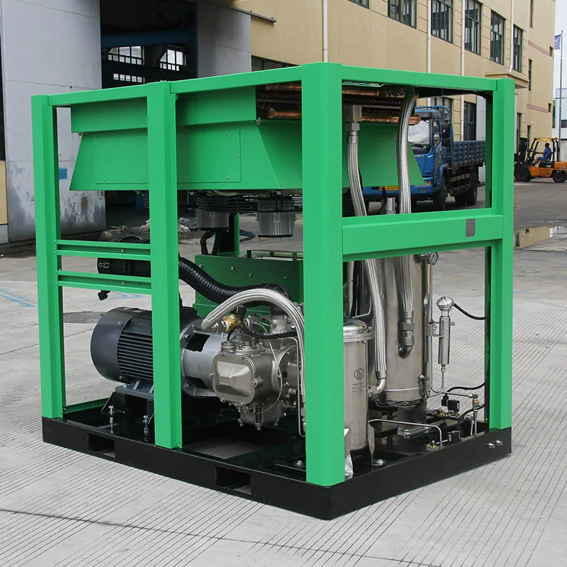 DHH 37kW пищевой безмасляный винтовой воздушный компрессор 50HP