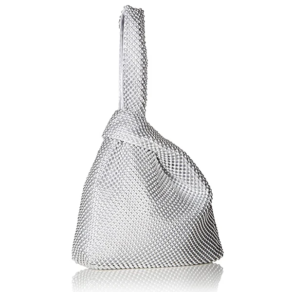 lady wrist organza impressionist knot literary hand bag japanese suppliers mini portable knot wrist bag