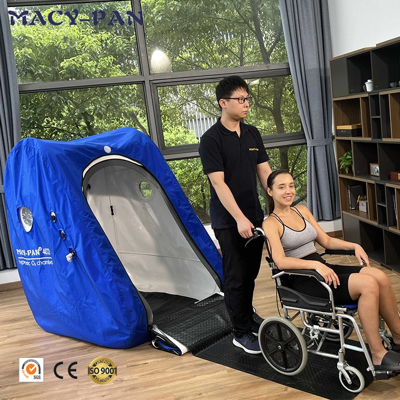 MACY-PAN Manufacturer Home Use HBOT Hyperbaric Chamber Sitting Portable Hyperbaric Chamber 1.3ATA Hyperbaric Chamber