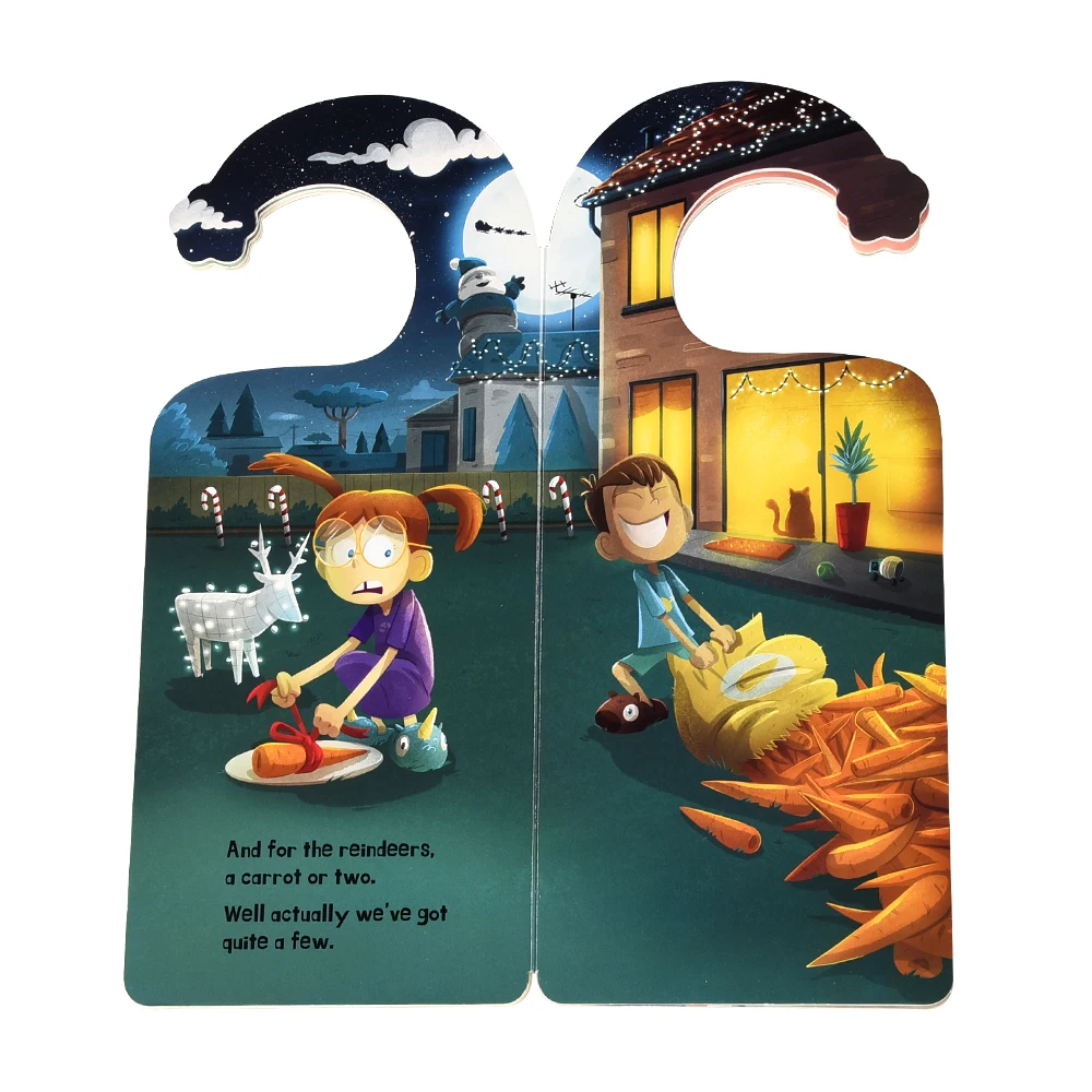 Factory Wholesale Cheap Price Book Offset Printing Creative Shape Cardboard Kids Books Printing