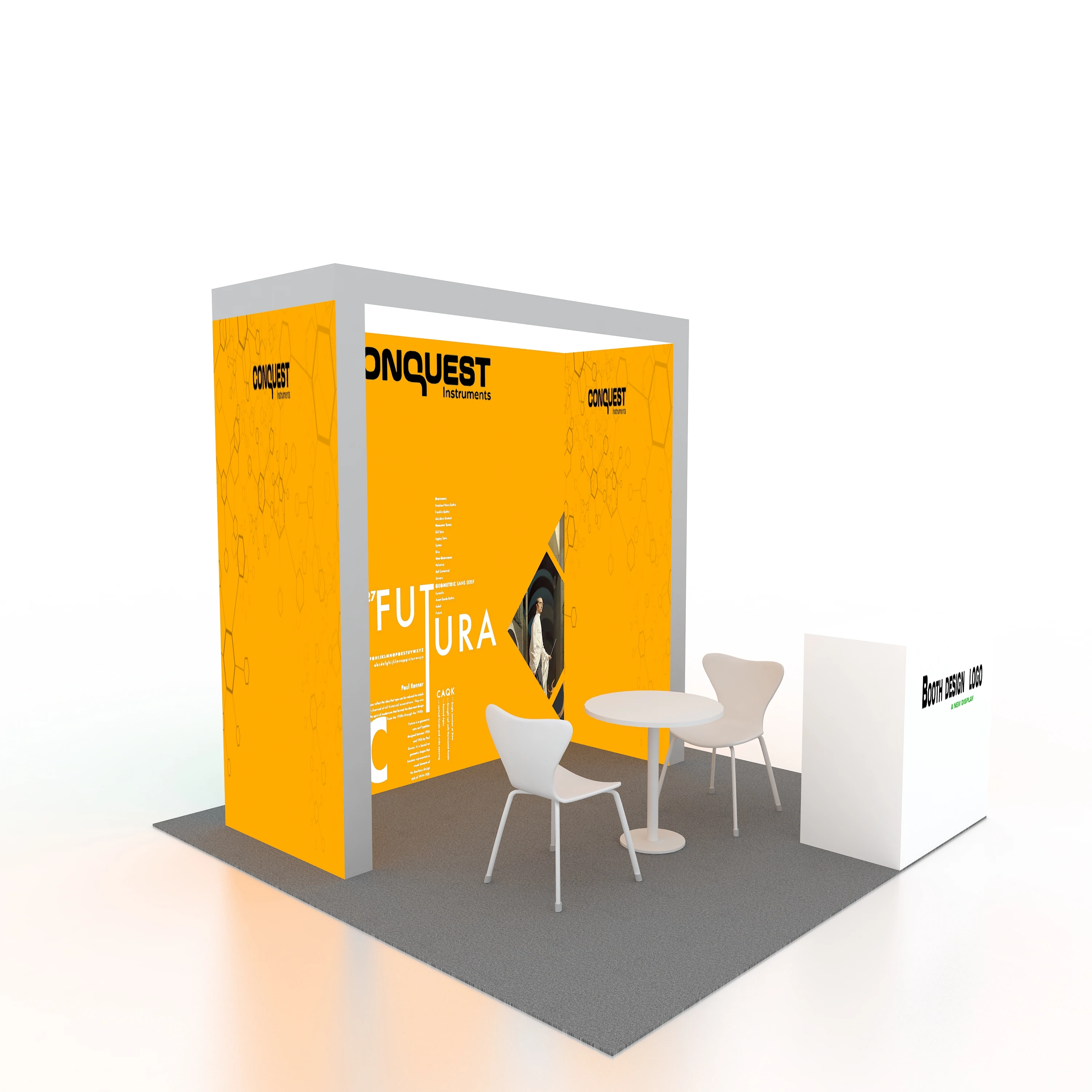 Trade Show Booth Display Exhibition Seg Lightbox Fabric Light Box