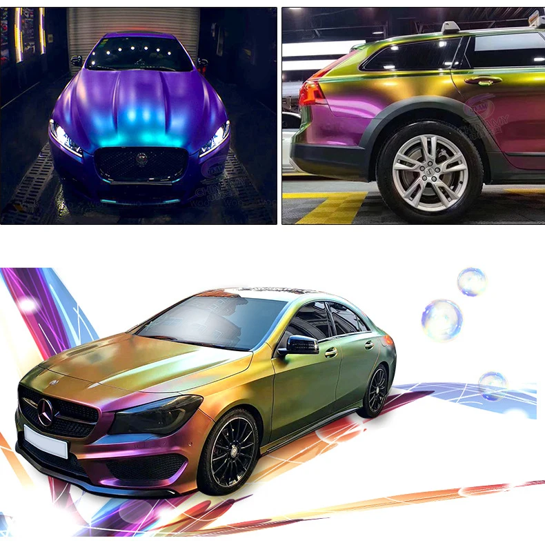 Пигментная краска для автомобиля chromaflair